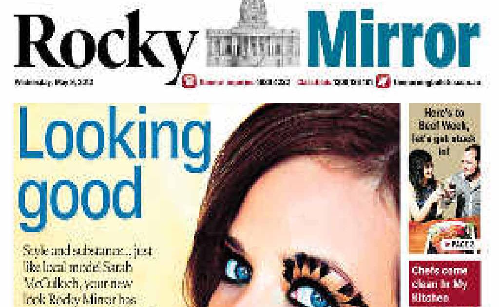 FRESH FACE: You can see the brand new Rocky Mirror as it gets delivered today. FRESH FACE: You can see the brand new Rocky Mirror as it gets delivered today.